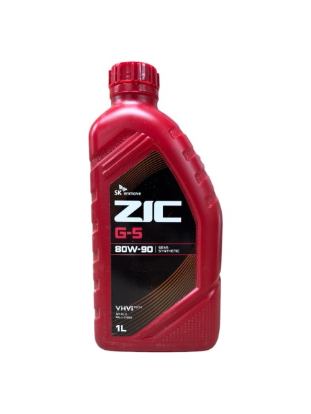 Масло трансм. ZIC G-5 80W90 GL-5 задн. прив. (1л.) синтетическое