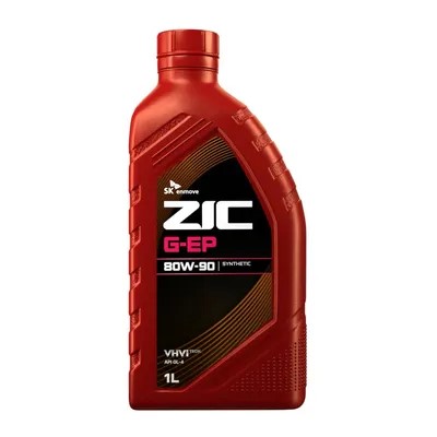 Масло трансм. ZIC G-EP 80W90 GL-4 перед. прив. (1л.) синтетическое