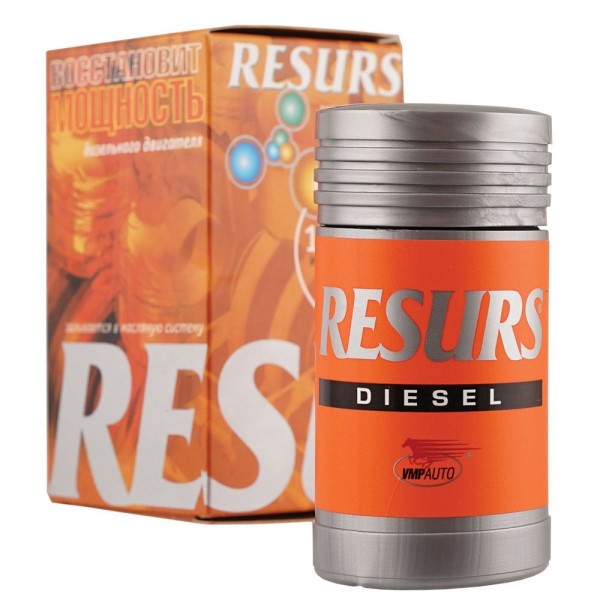 Присадка в двигатель 50 мл реметаллизант  Resurs Diesel