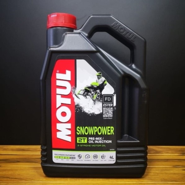 СпецМасло MOTUL Snowpower 2T (4л.) синт. (для снегоходов)