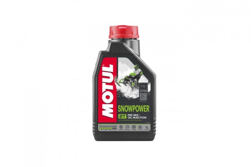 СпецМасло MOTUL Snowpower 2T (1л.) синт. (для снегоходов)