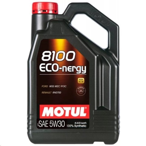 Масло моторное MOTUL 8100 Eco-nergy 5W30 SP A5/B5 (5л.) синтетическое (бенз., диз.)