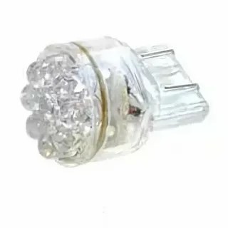 Лампа 1-конт. 12V W21W T20 9 LED без цок. W3x16q на иномарки