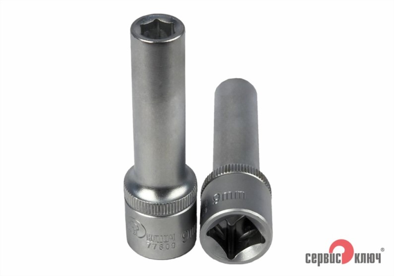 Головка сменная Г -9 (6-гр) 1/2 глубокая
