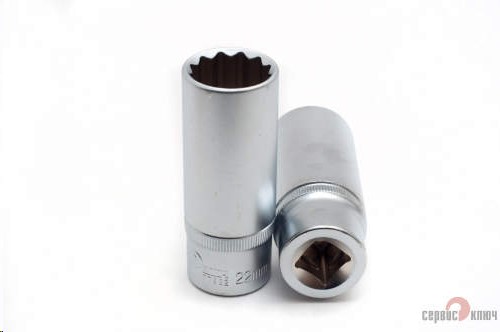 Головка сменная Г-22 (12-гр) 1/2 глубокая