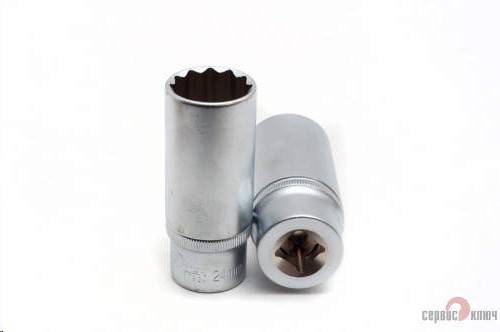 Головка сменная Г-24 (12-гр) 1/2 глубокая