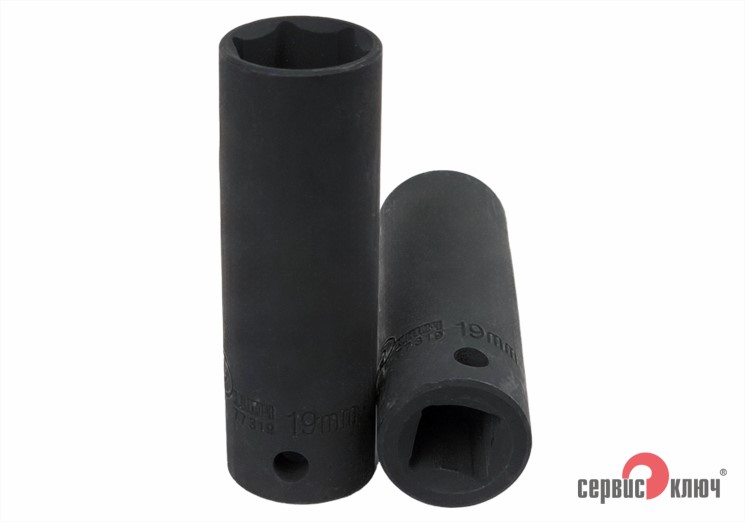 Головка сменная Г-19 (6-гр) 1/2 ударная (тонкостенная)