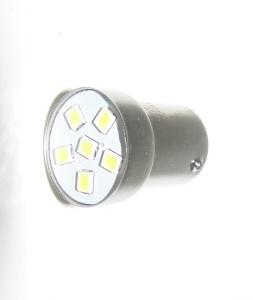 Лампа 1-конт. 12V P21W S25 9 SMD с цок. BA15s