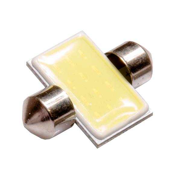 Лампа салонная 12V C10W T11 SV8.5 1 SMD 31мм (к-т 2 шт)