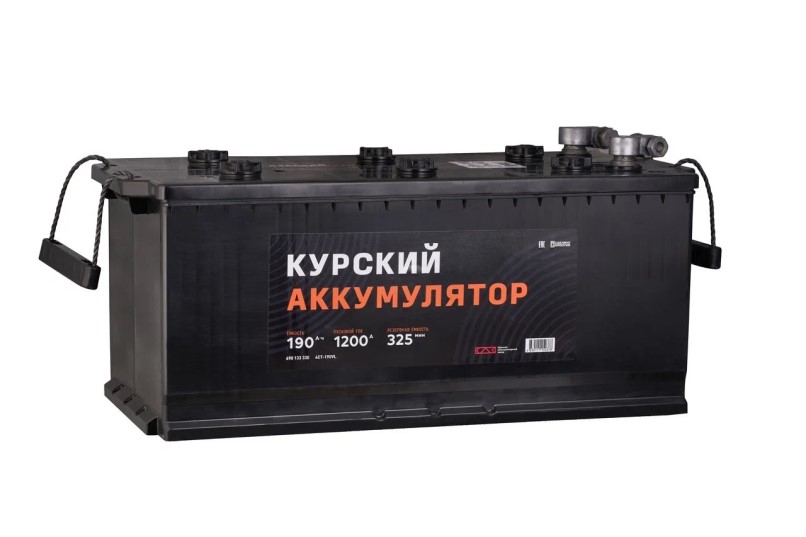 Аккумулятор 6 СТ*190 1200А п/п (-/+) 525х240х243 (конус пер.кл.)