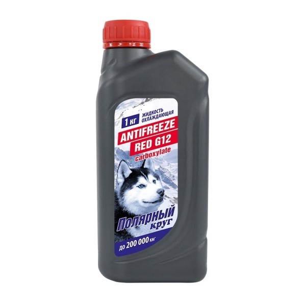 Антифриз  Полярный круг  G-12 -30С (1 кг.) красный