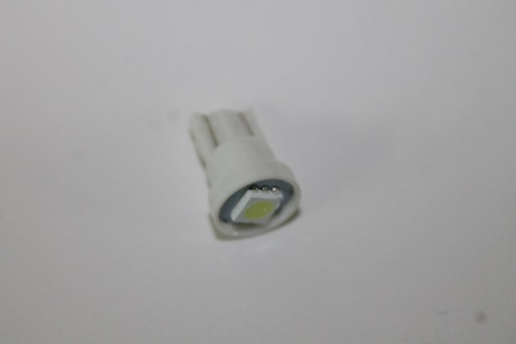 Лампа габарит. 12V W10W T10 1 SMD без цок.