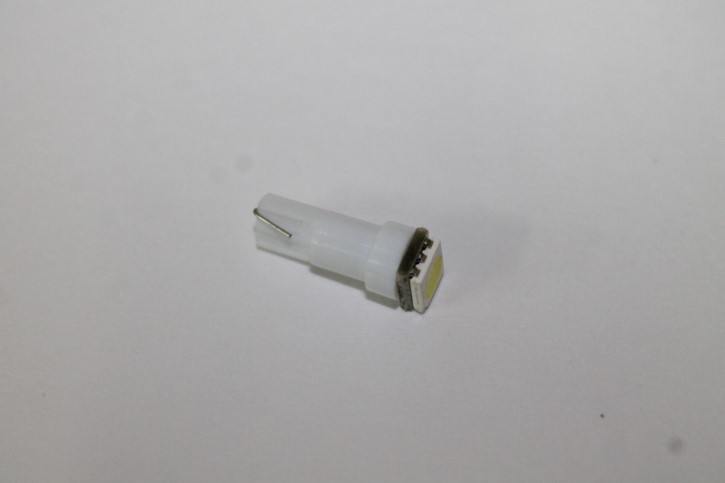 Лампа щитка пр. 12V W1.2W T5 1 SMD без цок. W2x4.6d