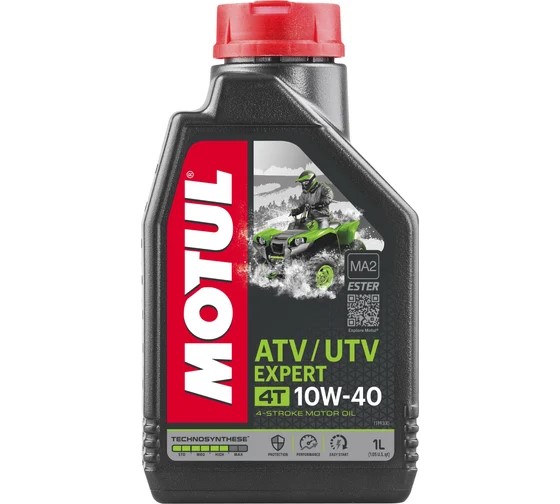 СпецМасло MOTUL ATV-UTV EXPERT 4T 10W40 (1л.) п/синт. (для квадроциклов и мотовездеходов)