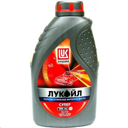 Масло моторное Лукойл-Супер 10W40 SG/CD (1л.) полусинтетическое (бенз., диз.)
