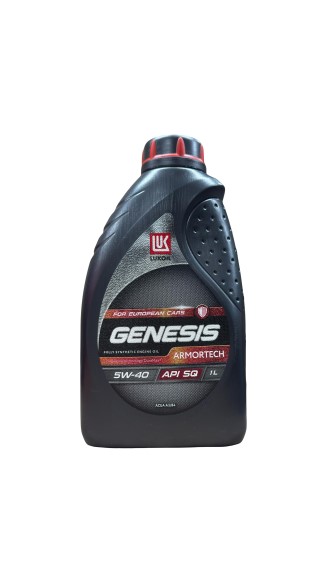 Масло моторное Лукойл GENESIS ARMORTECH 5W40 SQ/CF A3/B4 (1л.) синтетическое (бенз., диз.)