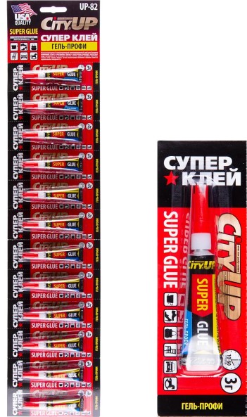 Клей универсальный 3 гр  Super Glue  гель-профи