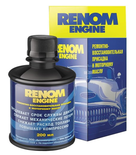 Присадка в двигатель 200 мл  RENOM ENGINE