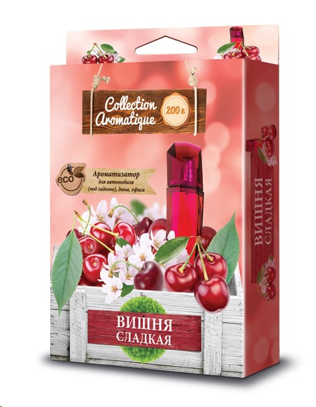 Ароматизатор под сиденье  COLLECTION AROMATIQUE  Вишня сладкая 200 мл