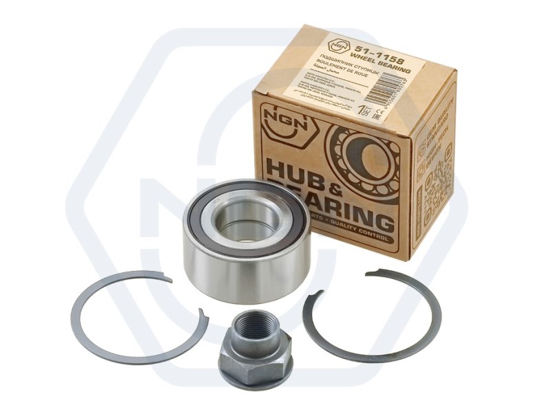 Подшипник ступицы Opel Corsa D 06- перед. с ABS