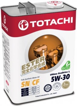 Масло моторное TOTACHI Ultima EcoDrive L 5W30 SN/CF (4л.) синтетическое (бенз., диз.)