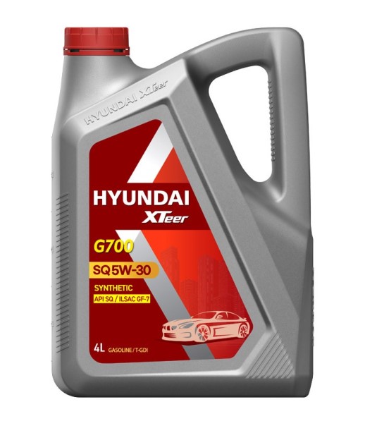 Масло моторное Hyundai/Kia XTeer G700 5W30 SQ/GF-7 (4л.) синтетическое (бенз.)