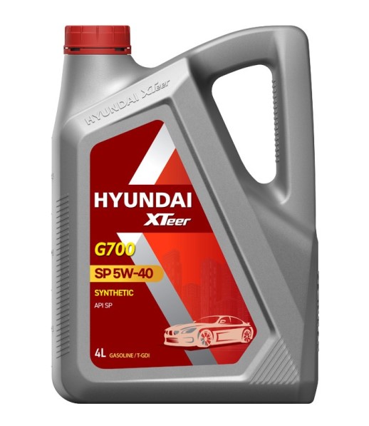 Масло моторное Hyundai/Kia XTeer G700 5W40 SP (4л.) синтетическое (бенз.)