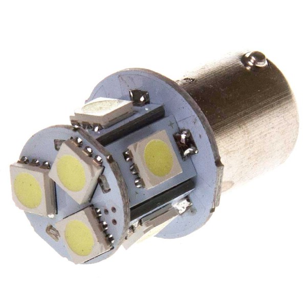 Лампа 1-конт. 24V P21W S25 8 SMD с цок. BA15s (к-т 2 шт)