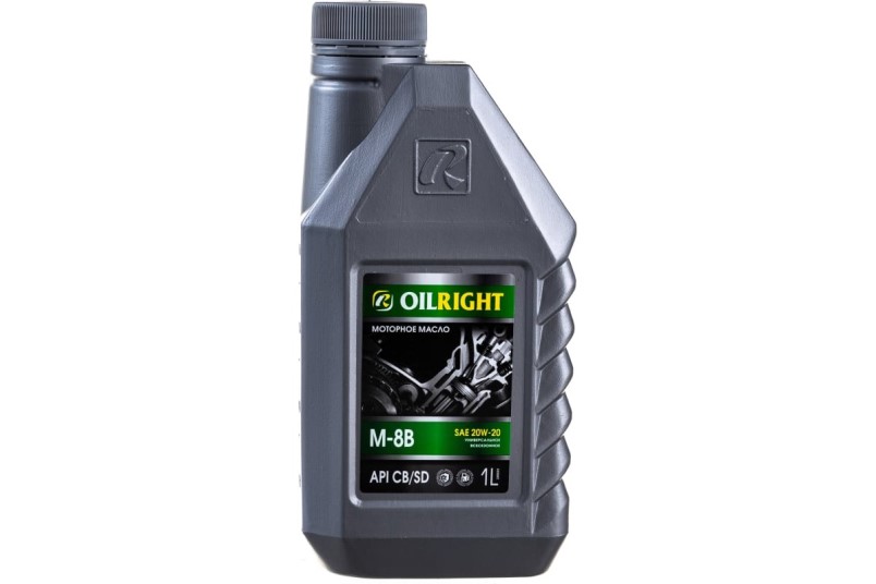 Масло моторное OIL RIGHT М-8В (1л.) минеральное (бенз.)