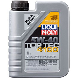 Масло моторное LIQUI MOLY Top Tec 4100 5W40 SN C3 (1л.) синтетическое (бенз., диз.)