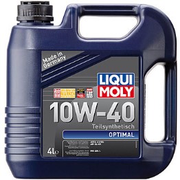 Масло моторное LIQUI MOLY Optimal 10W40 SL/CF A3/B3 (4л.) полусинтетическое.