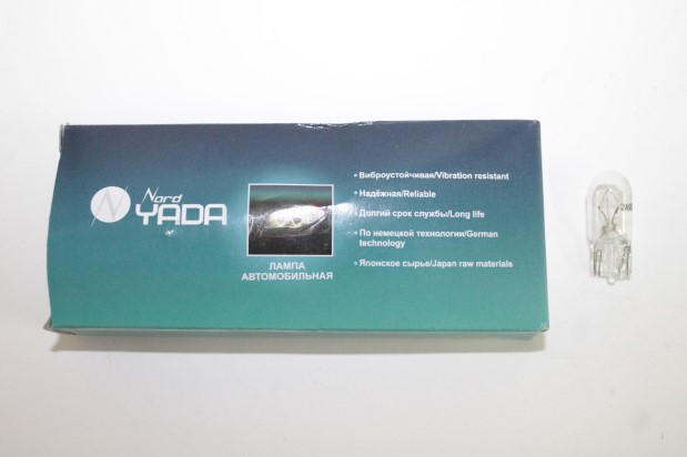 Лампа габарит. 24V W5W T10 без цок. W2.1x9.5d