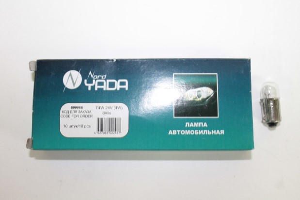Лампа габарит. 24V T4W T8.5 с цок. BA9s