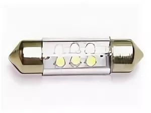 Лампа салонная 12V C5W T11 SV8.5 6 SMD 39мм