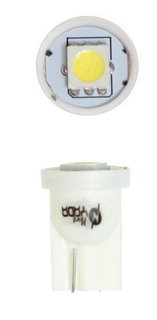 Лампа габарит. 24V W5W T10 1 SMD без цок. W2.1x9.5d