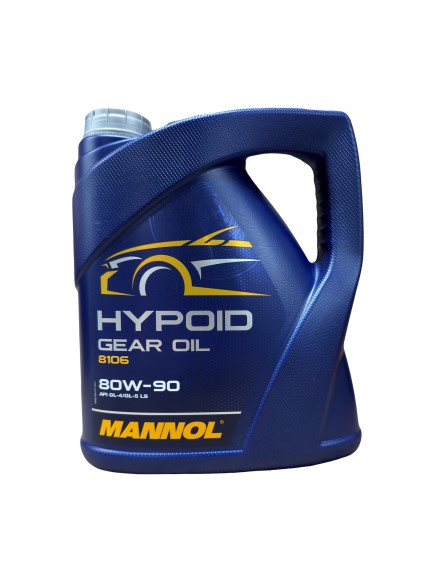 Масло трансм. MANNOL Hypoid 8106 GL-4/GL-5 80W90 LS (4л.) мин.
