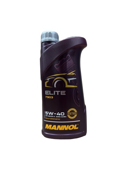 Масло моторное MANNOL ELITE 7903 5W40 SN/CH-4 (1л.) синтетическое (бенз., диз.)