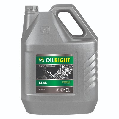 Масло моторное OIL RIGHT М-8В (10л.) минеральное (бенз.)