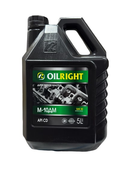 Масло моторное OIL RIGHT М-10ДМ (5л.) минеральное (диз.)