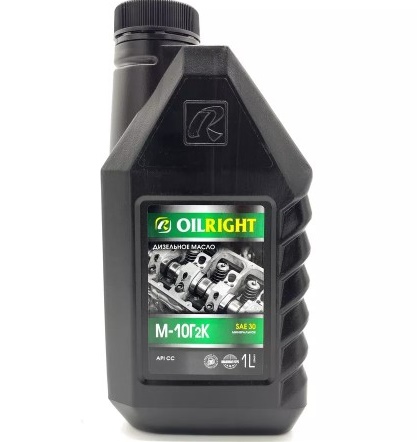 Масло моторное OIL RIGHT М-10Г2К (1л.) минеральное (диз.)