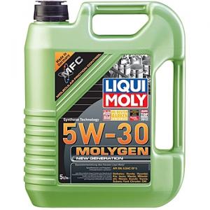 Масло моторное LIQUI MOLY Molygen New Generation 5W30 SN/СF GF-5 (5л.) синтетическое (бенз.)