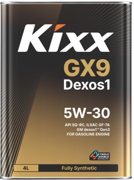 Масло моторное Kixx GX9 Dexos1 5W30 SQ-RC/GF-7A (4л.) синтетическое (бенз.)