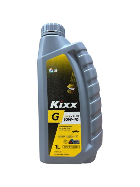 Масло моторное Kixx G 10W40 SN Plus (1л.) полусинтетическое. (бенз.)