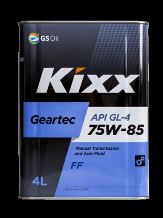 Масло трансм. Kixx Geartec FF 75W85 GL-4 (4л.) п/синт.