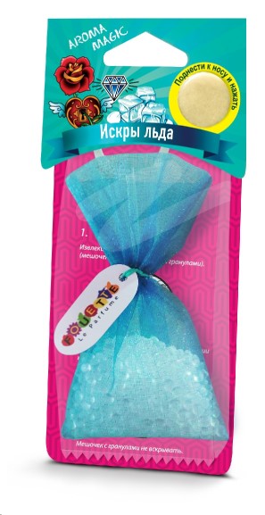 Ароматизатор подвесной  Aroma Magic  Искры льда