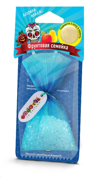 Ароматизатор подвесной  Aroma Magic  Фруктовая семейка