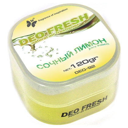 Ароматизатор-стакан  DEO FRESH  Сочный лимон 120 мл