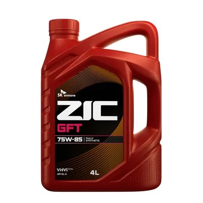 Масло трансм. ZIC GFT 75W85 GL-4 перед. прив. (4л.) синтетическое