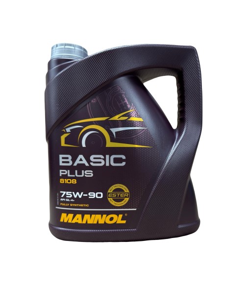 Масло трансм. MANNOL Basic Plus 8108 75W90 GL-4+ (4л.) синт.
