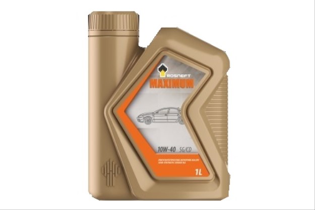 Масло моторное Rosneft Maximum 10W40 SG/CD (1л.) полусинтетическое (бенз., диз.)